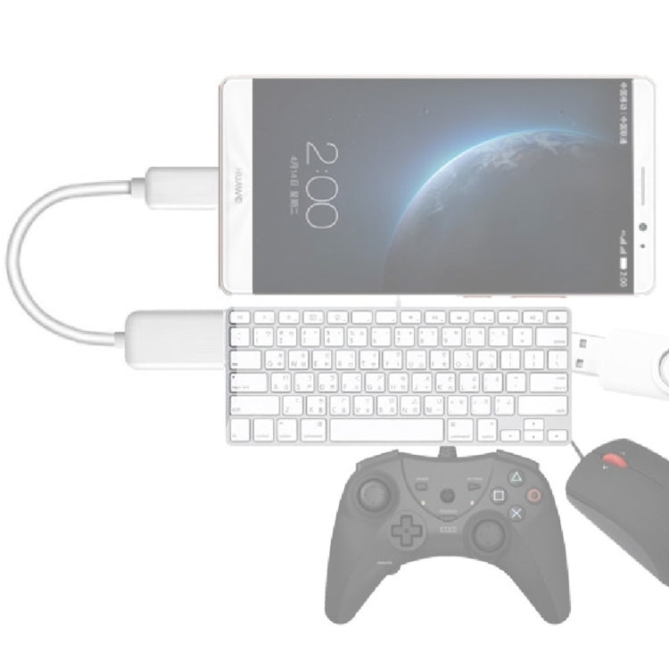 好質量USB 2.0 AF 轉 micro USB公頭, 帶OTG功能, 15cm