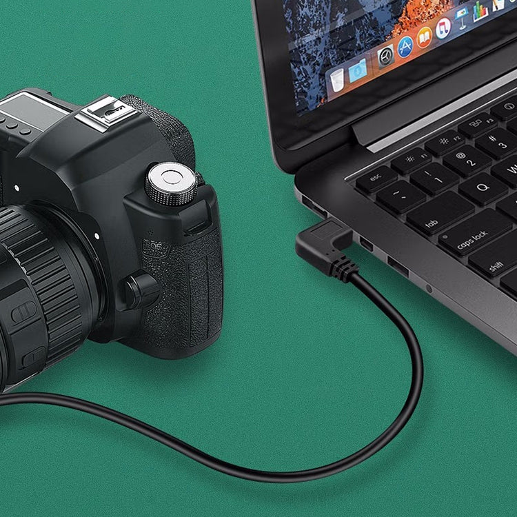 28AWG USB 2.0公頭 轉 USB 3.0 Type-C公頭 90度轉角短線 線長28厘米