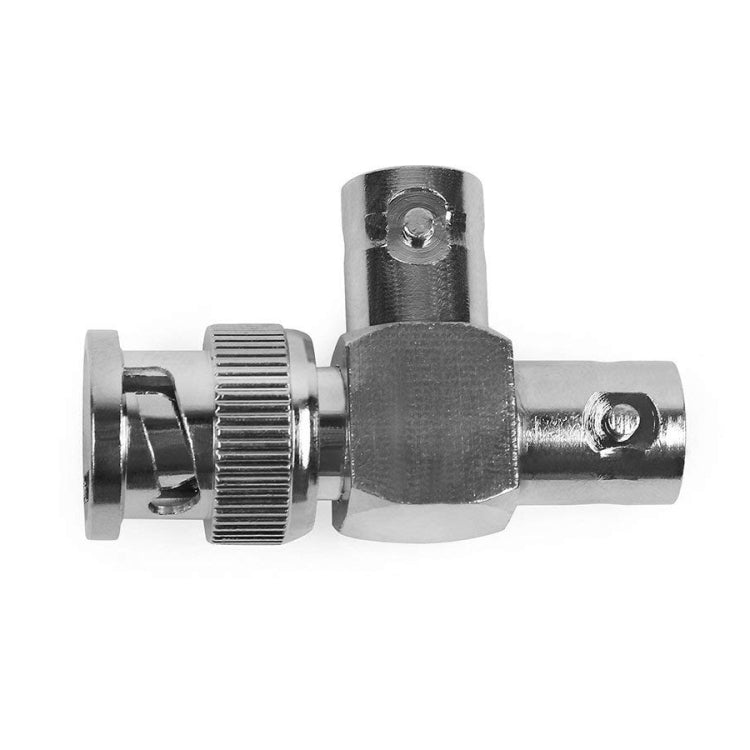 BNC公頭轉2BNC母頭轉接頭