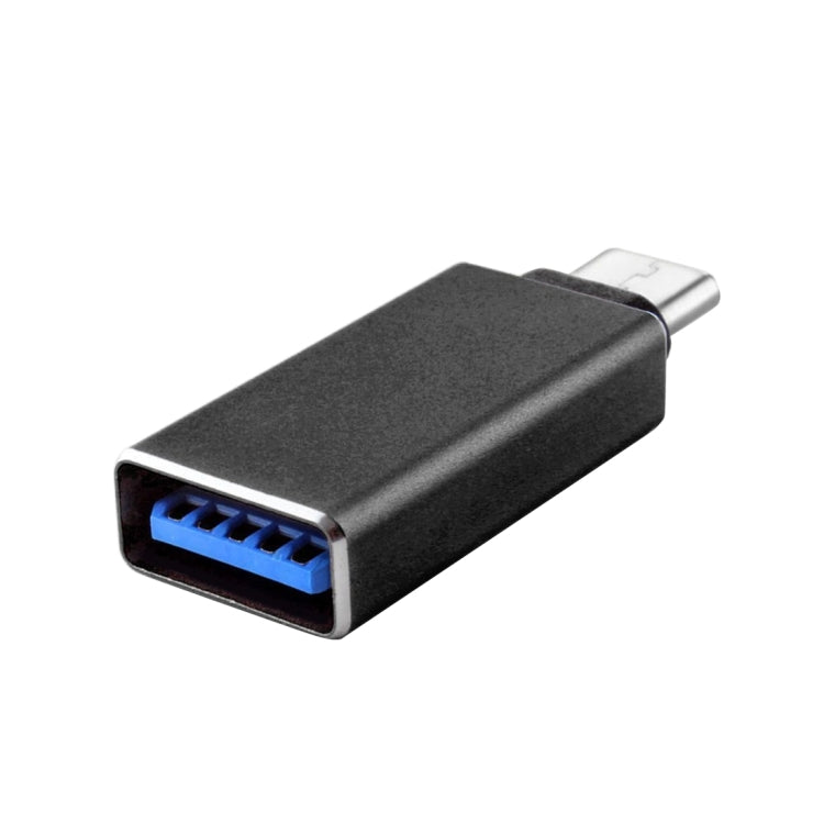 USB 3.1 Type-C公頭轉USB3.0母頭 金屬轉接頭