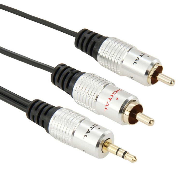 一分二 3.5mm轉2RCA 音頻線, 線長: 1.5米