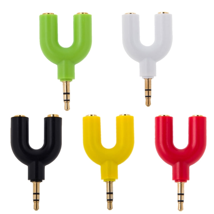 3.5mm公頭轉3.5mm母頭分頻器