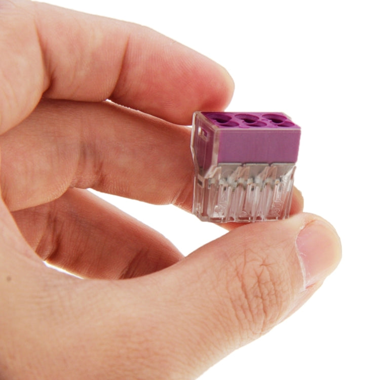 1進5出 6孔 家用導線連接器 接線線徑是1-2.5平方 10個一賣