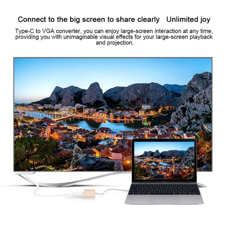 USB 3.1 Type-C 轉 HDMI轉接頭/適配線，線長約10厘米