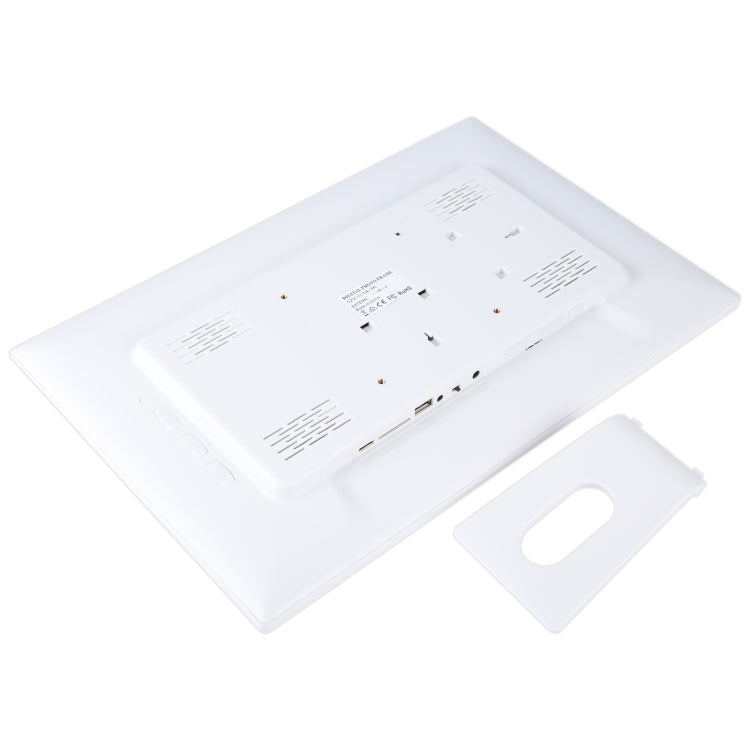 17 inch LED 显示多媒體數碼相框, 帶遙控 塑膠面板 白色