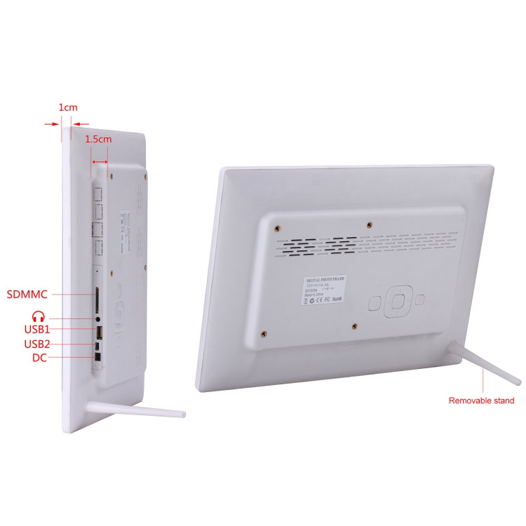12.1寸LED屏數碼相框帶支架和遙控器 全志F16