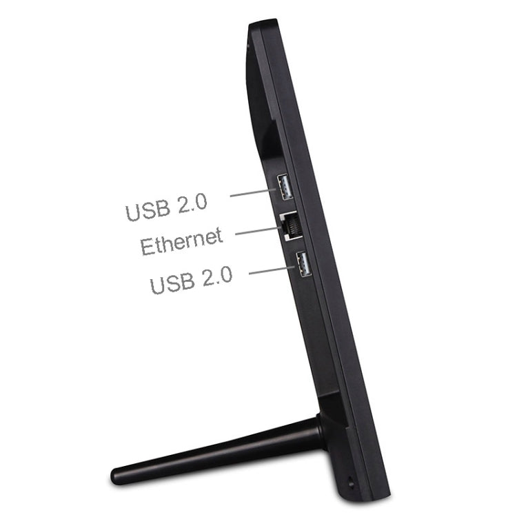 HSD-P537 Touch Screen All in One PC with Holder, 2GB+16GB, 15.6 inch Full HD 1080P Android 11 RK3568 Quad Core, Support Bluetooth, WiFi, SD Card, USB OTG