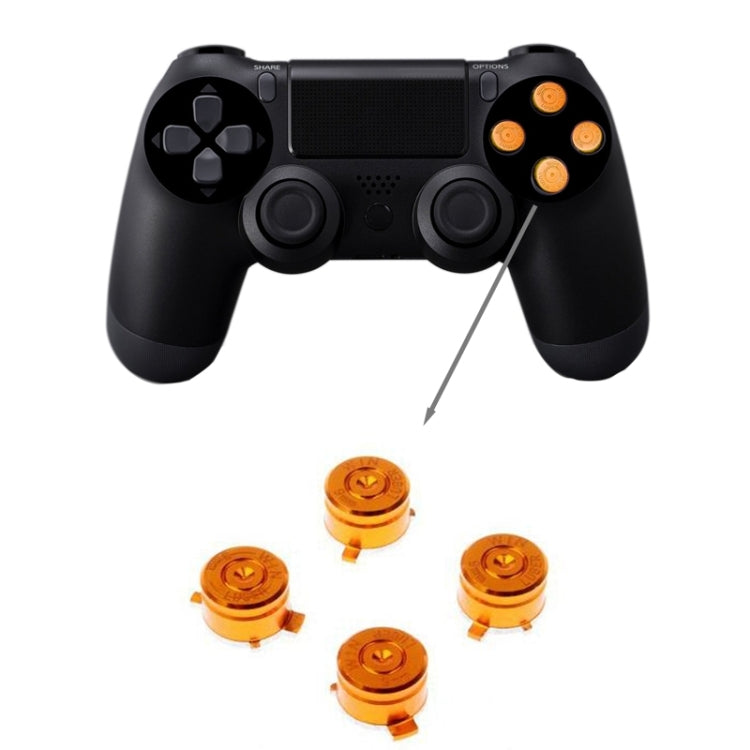 適用於PS4 鋁金屬按鍵