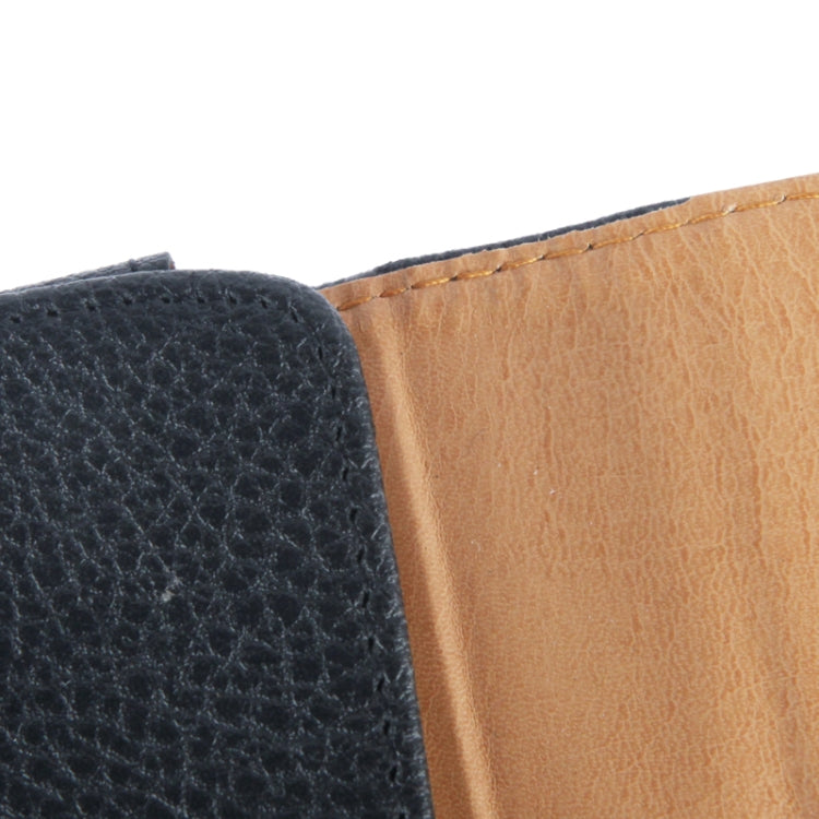 4.7英寸iPhone 6, 適用於Samsung Galaxy S5 / G900 錢包樣式荔枝紋皮套帶夾子