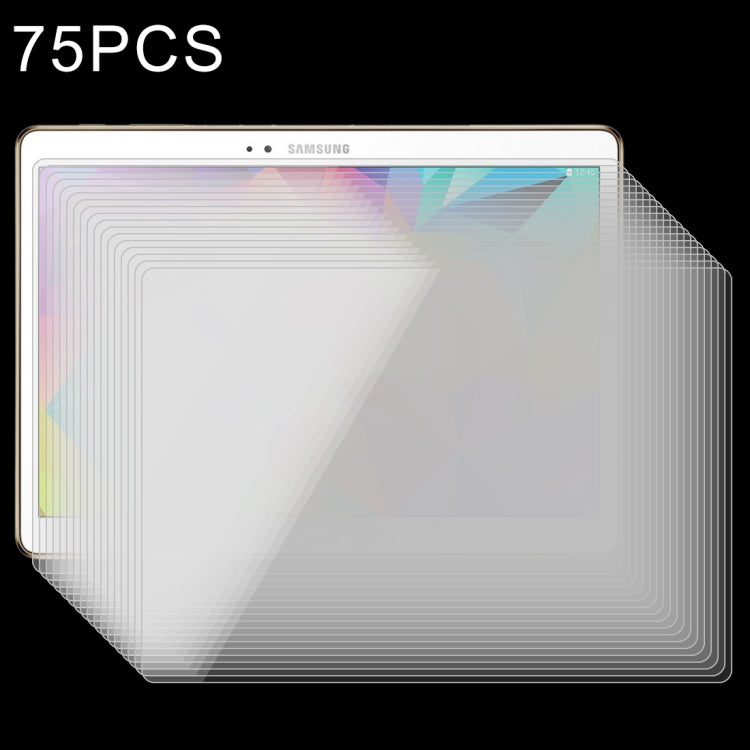 75片裝 適用於三星 Galaxy Tab S 10.5 / T800 0.4mm直面 鋼化玻璃膜