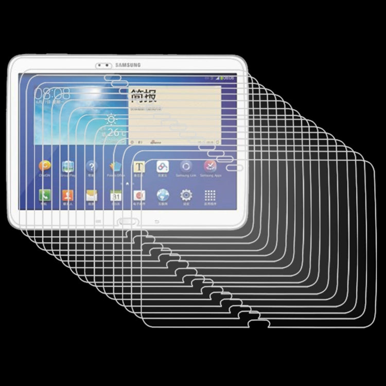 75個裝 適用於Samsung Galaxy Tab 3 10.1 / P5200 0.4mm直面 鋼化玻璃膜