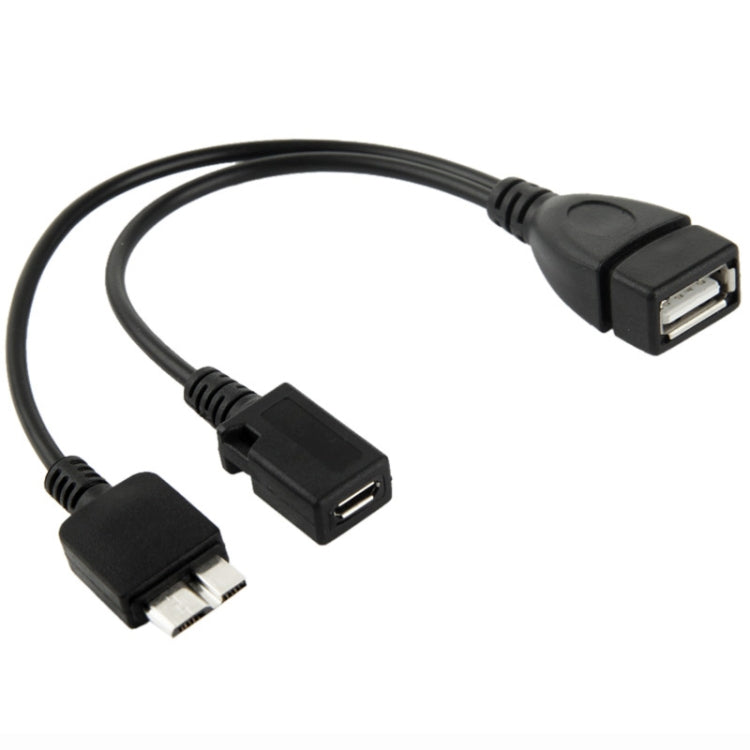 Note III Micro USB 3.0 + Micro USB 2.0線, 20cm