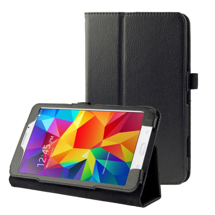 適用於Samsung Galaxy Tab 4 7.0 / T230 / T231 / T235 荔枝紋支架皮套