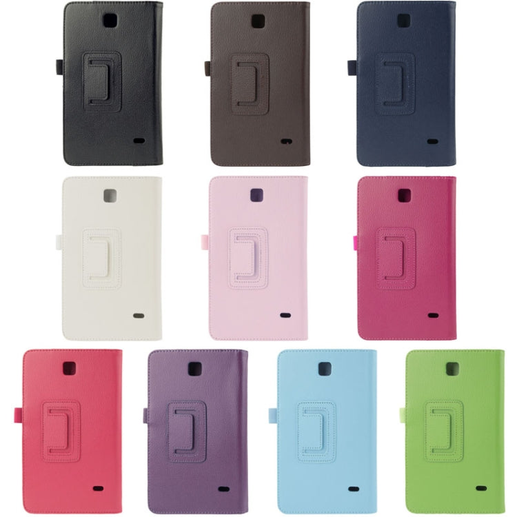 適用於Samsung Galaxy Tab 4 7.0 / T230 / T231 / T235 荔枝紋支架皮套
