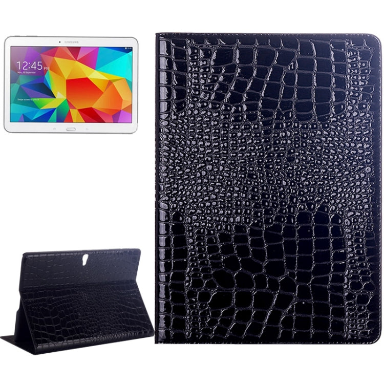 適用於Samsung Galaxy Tab S 10.5 / T800 鱷魚紋理左右開皮套帶支架