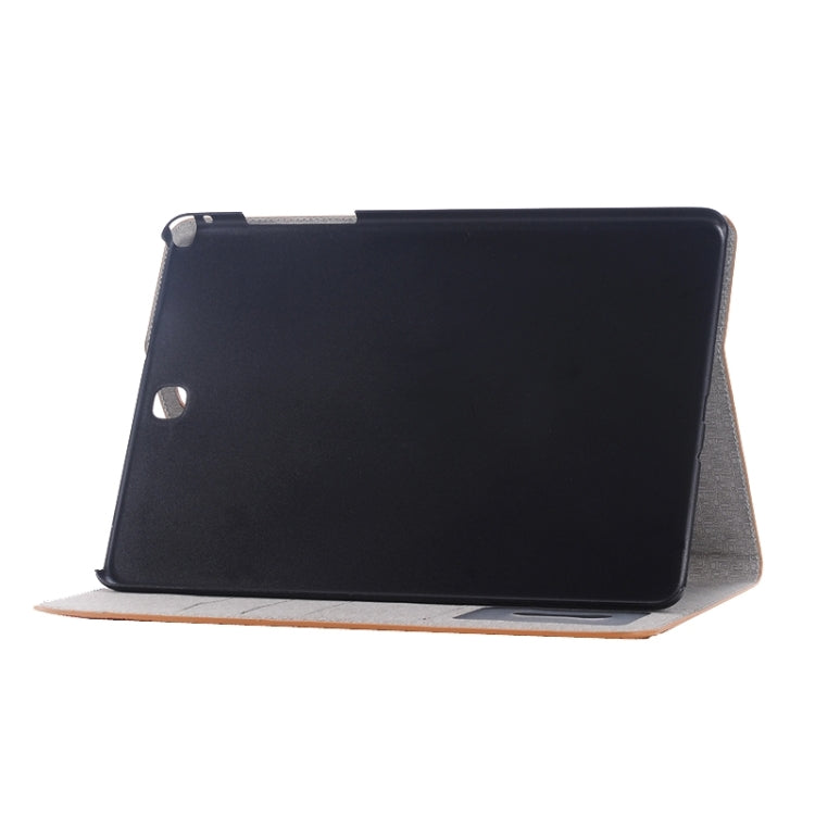 適用於三星Galaxy Tab A 9.7 4G LTE / T555 地圖圖案皮套帶支架&卡槽&錢包，圖案隨機發貨
