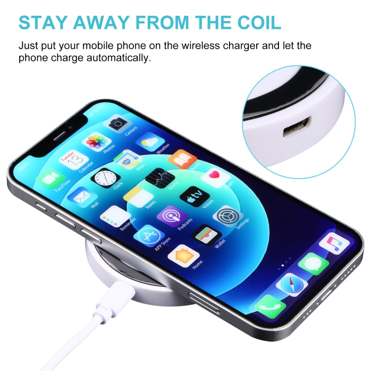 通用 QI標準圓形無線充電板