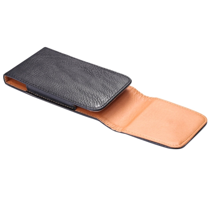 iPhone 6s Plus / iPhone 6 Plus & 適用於Samsung Galaxy Note 8 / Note 5 / Note 4 / Note III / S6 Edge Plus 直板荔枝紋背夾扣腰包