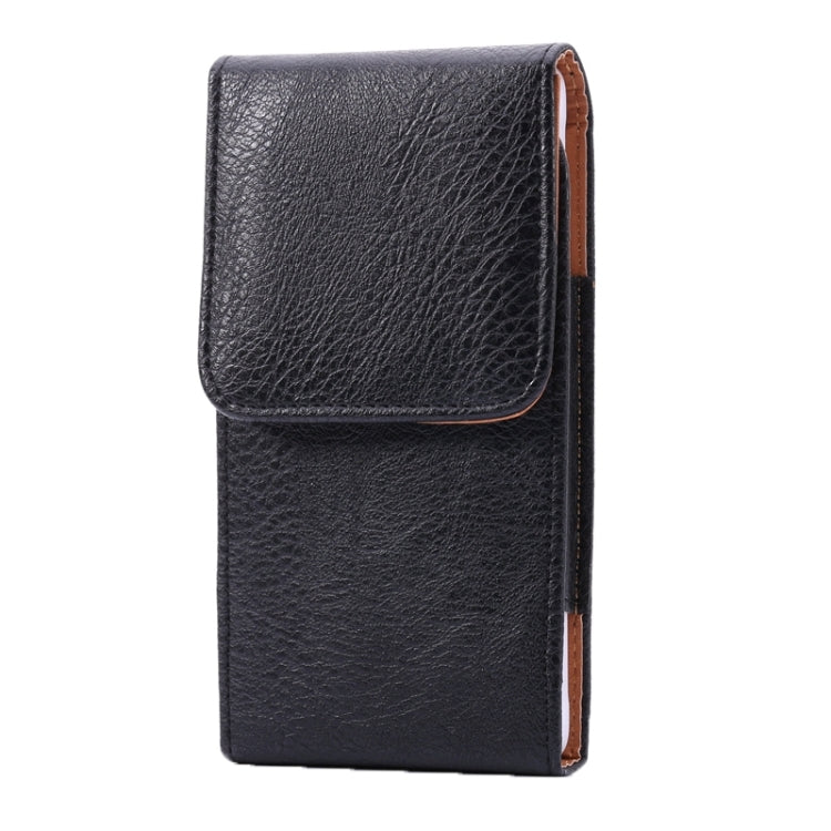 iPhone 6s Plus / iPhone 6 Plus & 適用於Samsung Galaxy Note 8 / Note 5 / Note 4 / Note III / S6 Edge Plus 直板荔枝紋背夾扣腰包