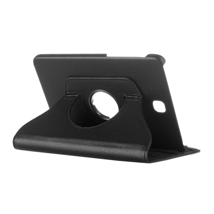 適用於三星Galaxy Tab S2 8.0荔枝紋旋轉皮套 帶多功能支架