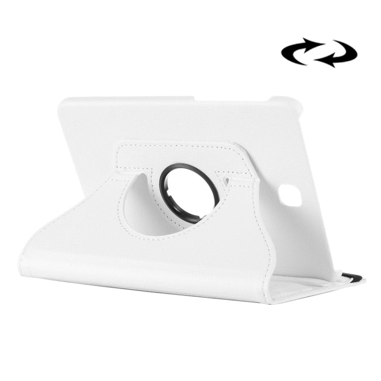 適用於三星Galaxy Tab S2 8.0荔枝紋旋轉皮套 帶多功能支架