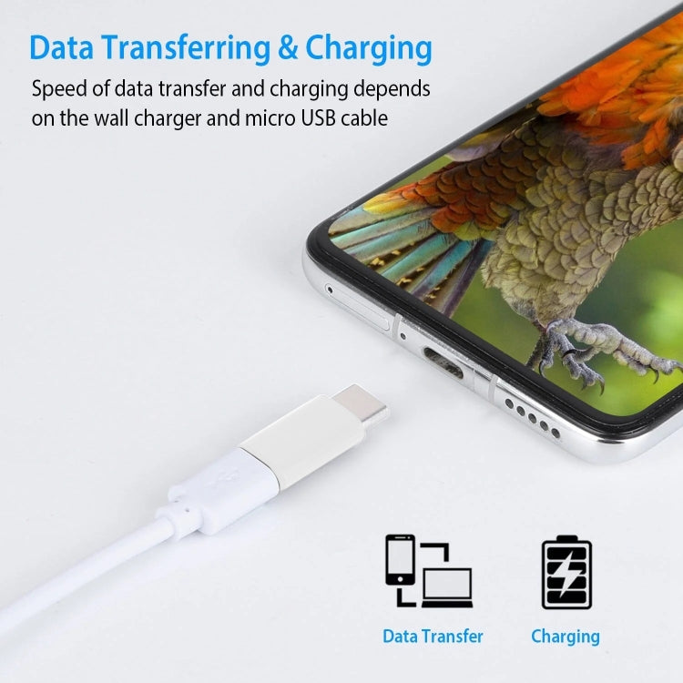 USB 3.1 Type C公頭轉Micro USB母頭 轉接頭