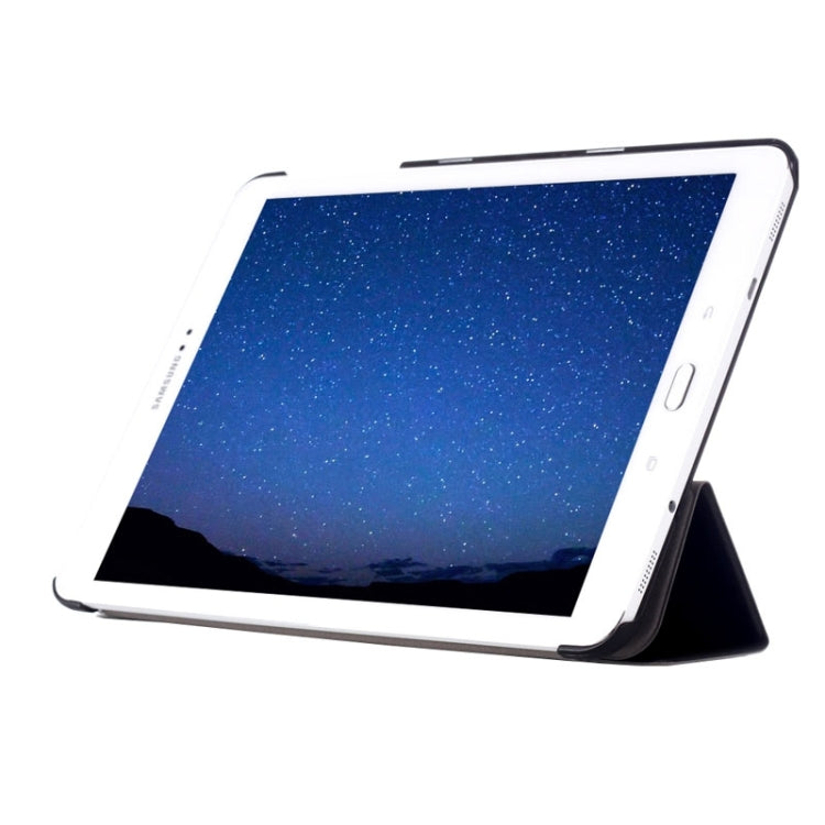 適用於三星Galaxy Tab S2 9.7 / T815 卡斯特紋左右開皮套 帶三折支架