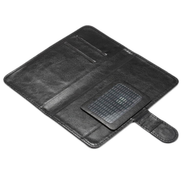 適用於三星Galaxy Mega 6.3 / i9200 5.5-6.3寸通用瘋馬紋360度旋轉包帶支架和卡槽