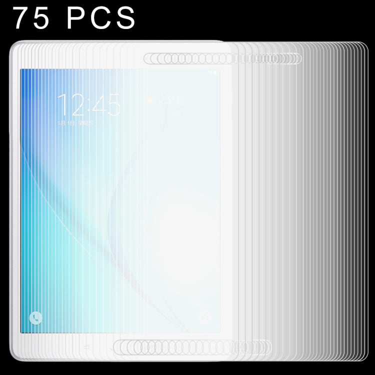 75個裝 適用於三星 Galaxy Tab A 9.7 / T550/T555  0.4mm直面 鋼化玻璃膜