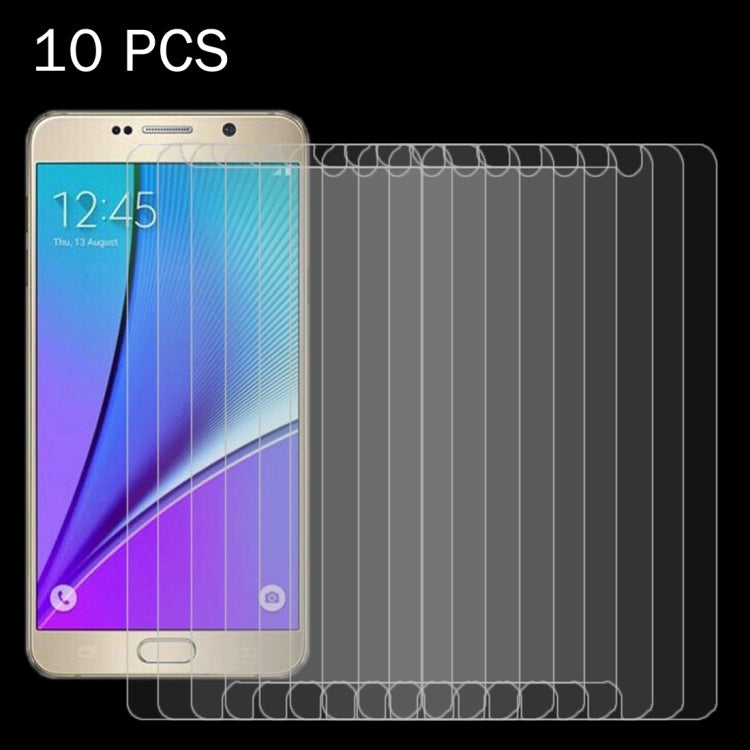 10pcs/裝 適用於三星蓋樂世 Note 5 / N920 0.26mm弧面 鋼化玻璃膜