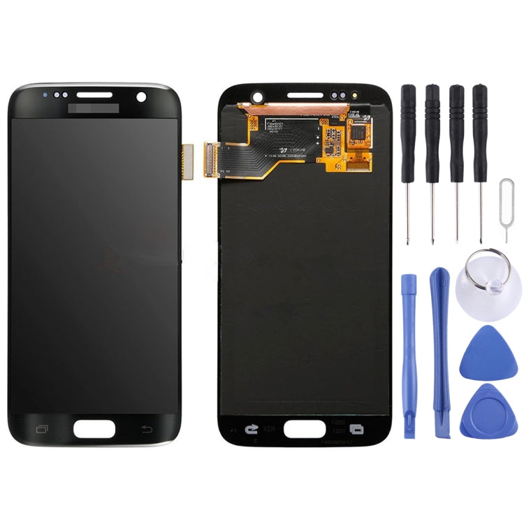 適用於三星 Galaxy S7 / G9300 / G930F / G930A / G930V, G930FG, 930FD, G930W8, G930T, G930U 原裝液晶觸摸總成 單片