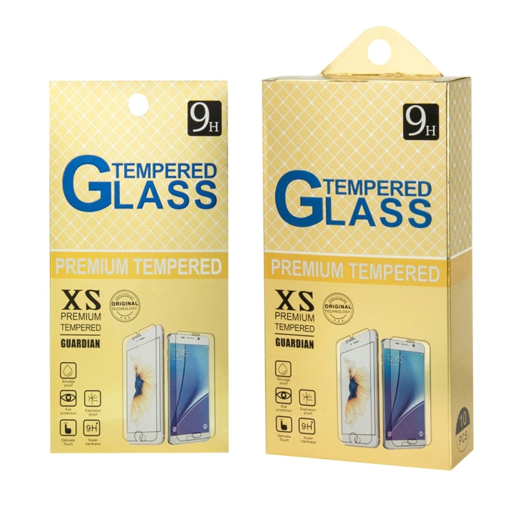 10pcs/裝 適用於三星蓋樂世 S7 / G930 0.26mm厚度 9H表面硬度 2.5D弧邊 鋼化玻璃保護膜套裝 非全屏