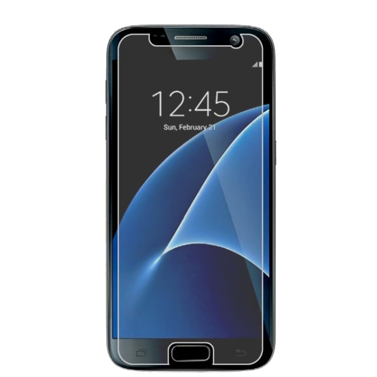 適用於三星蓋樂世 S7 / G930 0.26mm厚度 9H表面硬度 2.5D弧邊 鋼化玻璃保護膜 非全屏