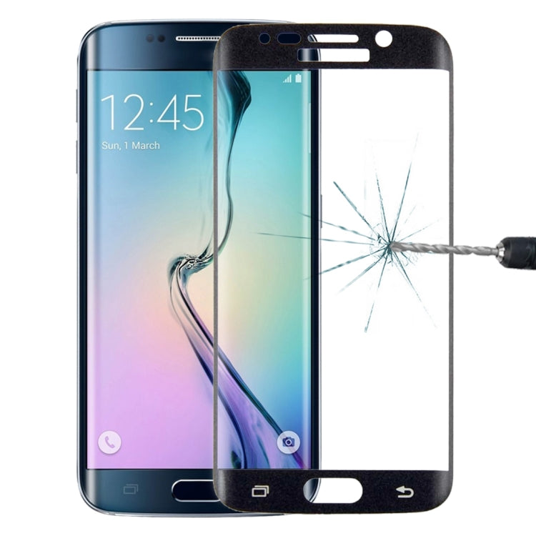 適用於三星Galaxy S6 edge    0.3mm 9H 3D曲面全屏絲印鋼化玻璃膜