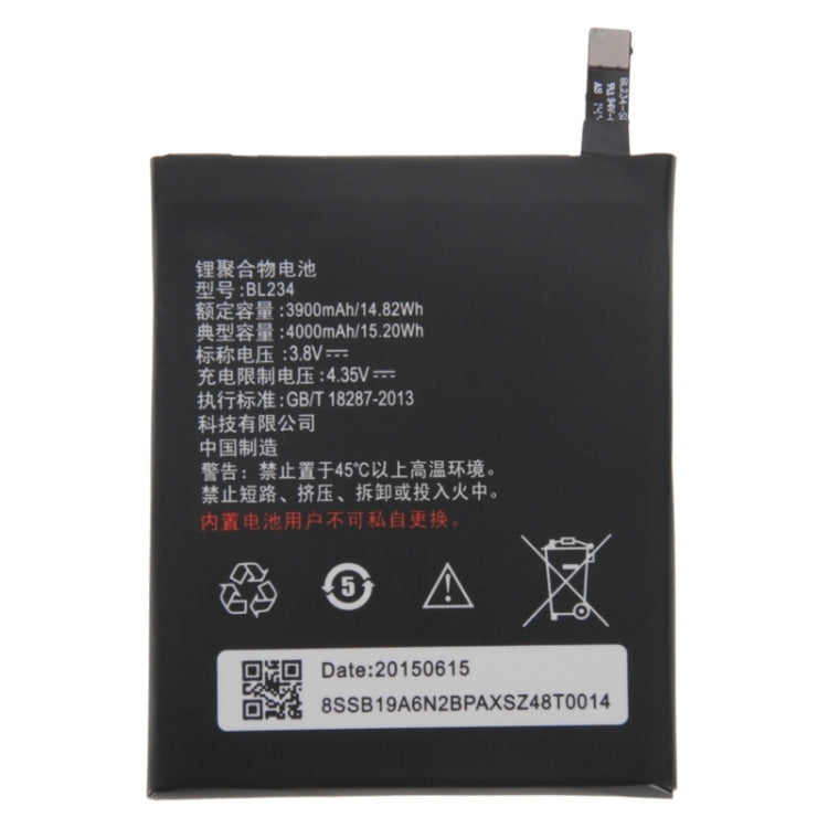 BL234 Lenovo P70 / P70t 可充鋰聚合物電池