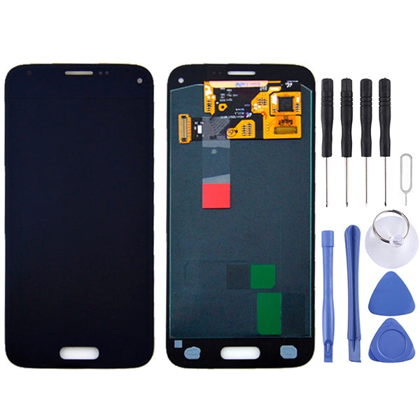 適用於三星Galaxy S5 mini / G800, G800F, G800A, G800HQ, G800H, G800M, G800R4, G800Y  原裝液晶觸摸總成 單片