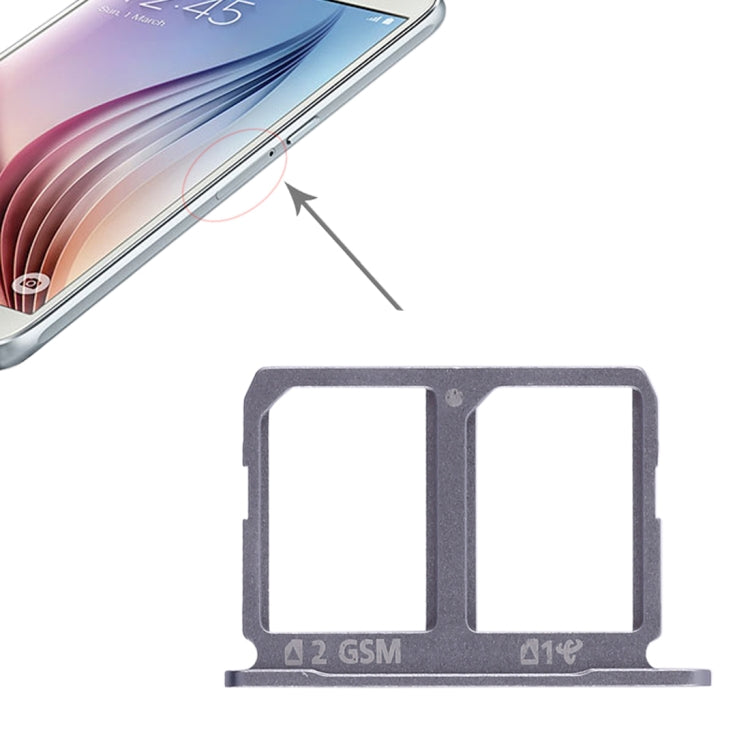 適用於三星 Galaxy S6  雙SIM卡托