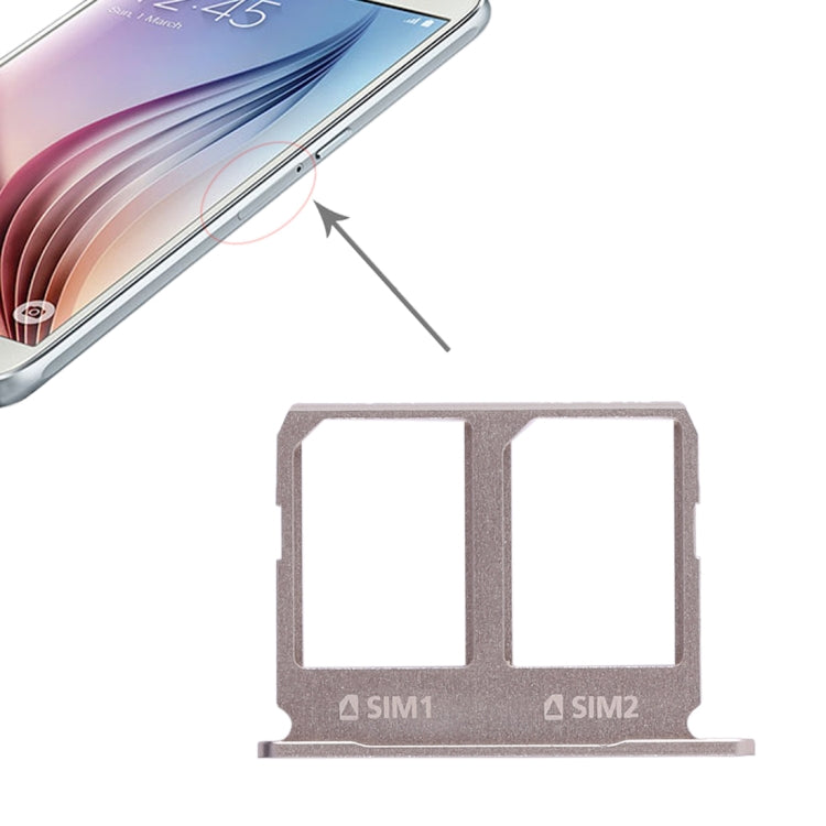 適用於三星 Galaxy S6  雙SIM卡托