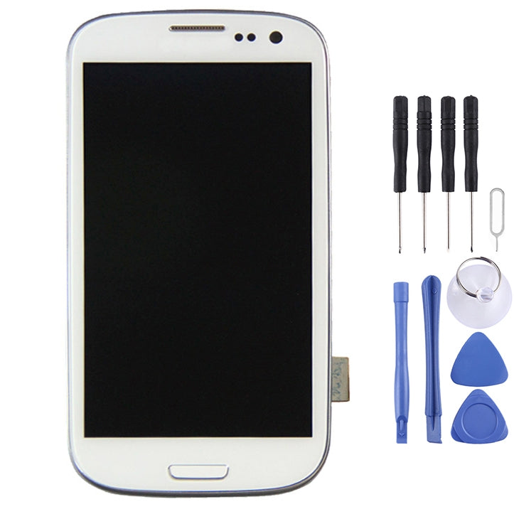 適用於Samsung Galaxy SIII LTE / i9305 原裝液晶觸摸總成帶框