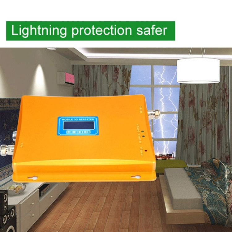 DCS 1800MHz  黃鑽帶頻3G手機信號放大器, 配吸盤天線