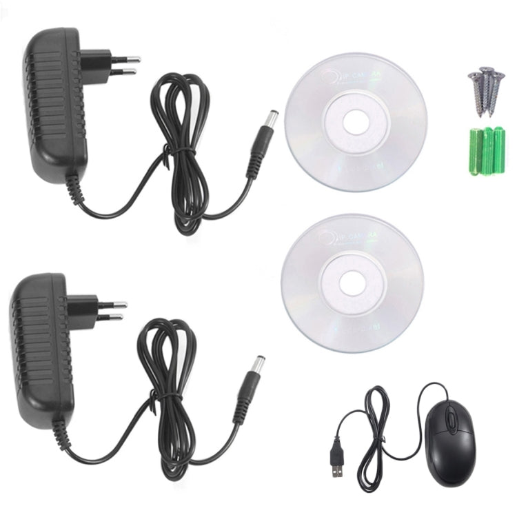 N4BKit 100萬像素数字視頻錄像機全套  H.264 720P IP 攝像頭, 支持音頻 / 視頻輸入