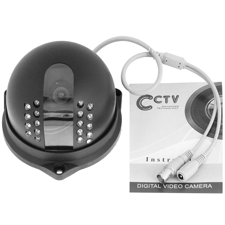 1 / 3 inch Sony 420TVL 3.6mm 半球CCD紅外距離: 20m Model: VW-8316