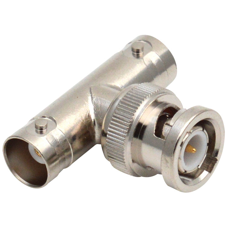 T型BNC 插頭轉2 BNC插頭連接頭