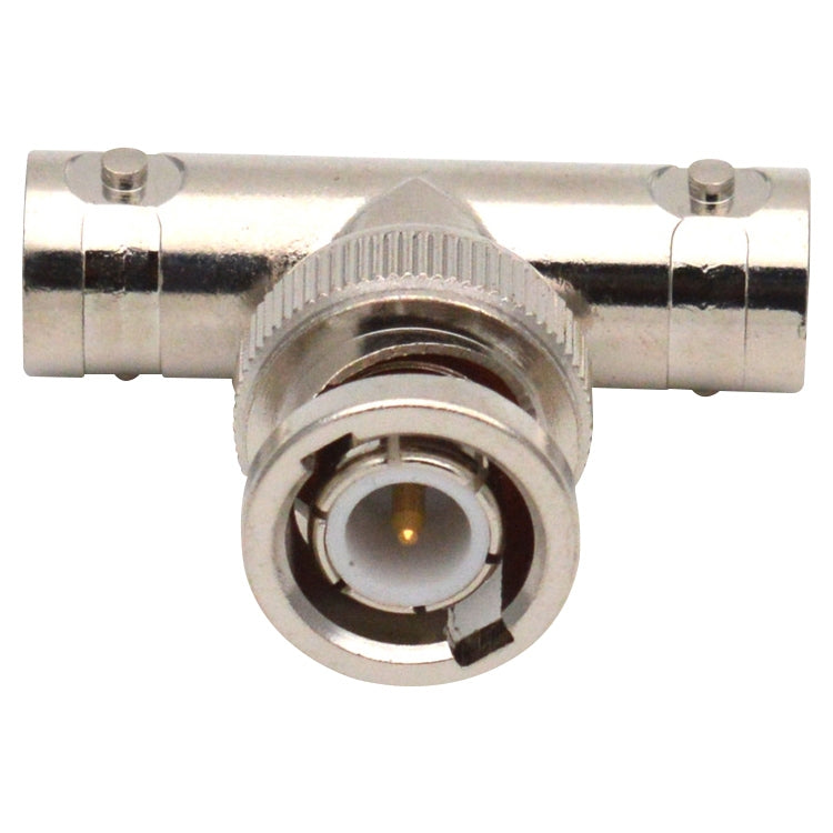 T型BNC 插頭轉2 BNC插頭連接頭