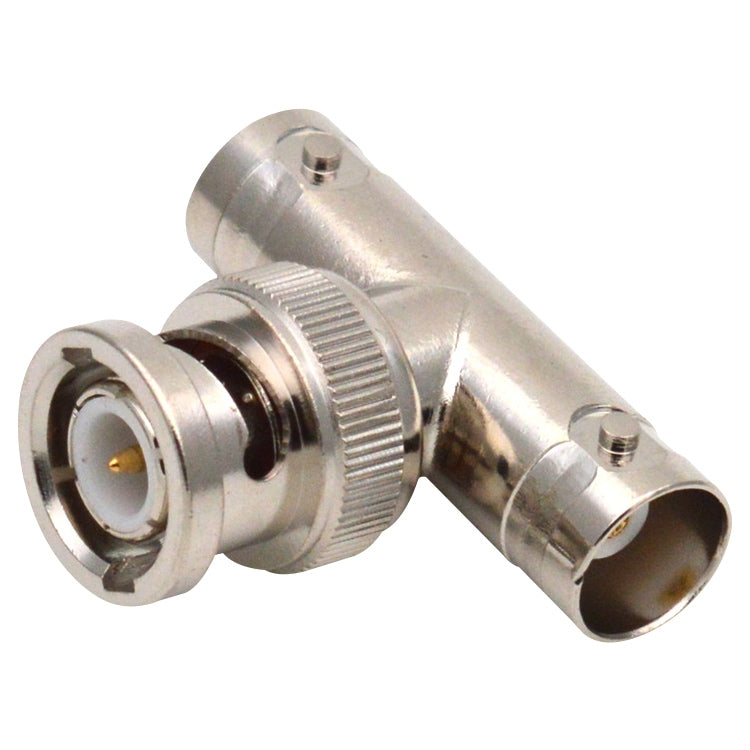 T型BNC 插頭轉2 BNC插頭連接頭