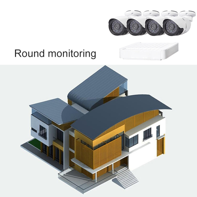 N4B-Mini/L 720P 4嵌入式100萬視頻錄像機全套 紅外距離 20米