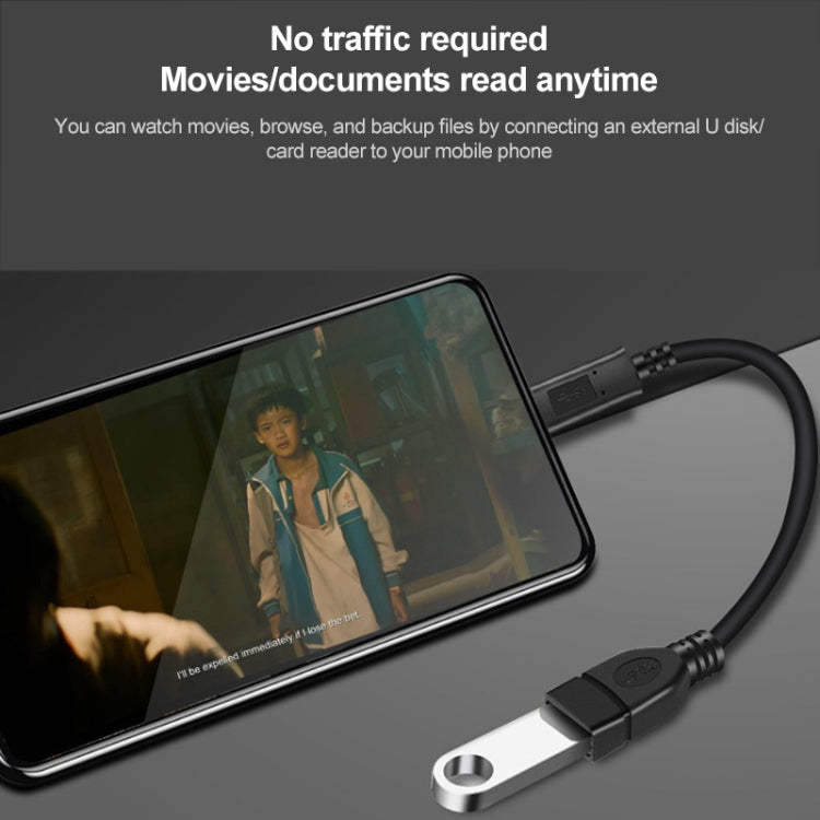 USB 3.1 C型諾基亞適用於Nokia N1平板數據線 對3.0 A母OTG U盤線 線長：20cm