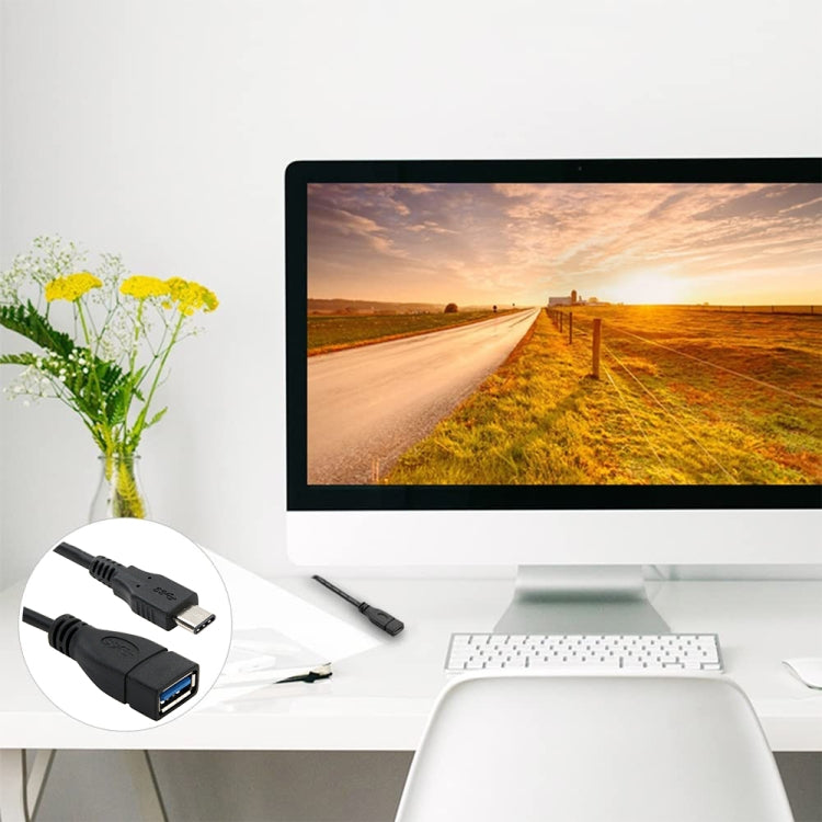 USB 3.1 C型諾基亞適用於Nokia N1平板數據線 對3.0 A母OTG U盤線 線長：1m