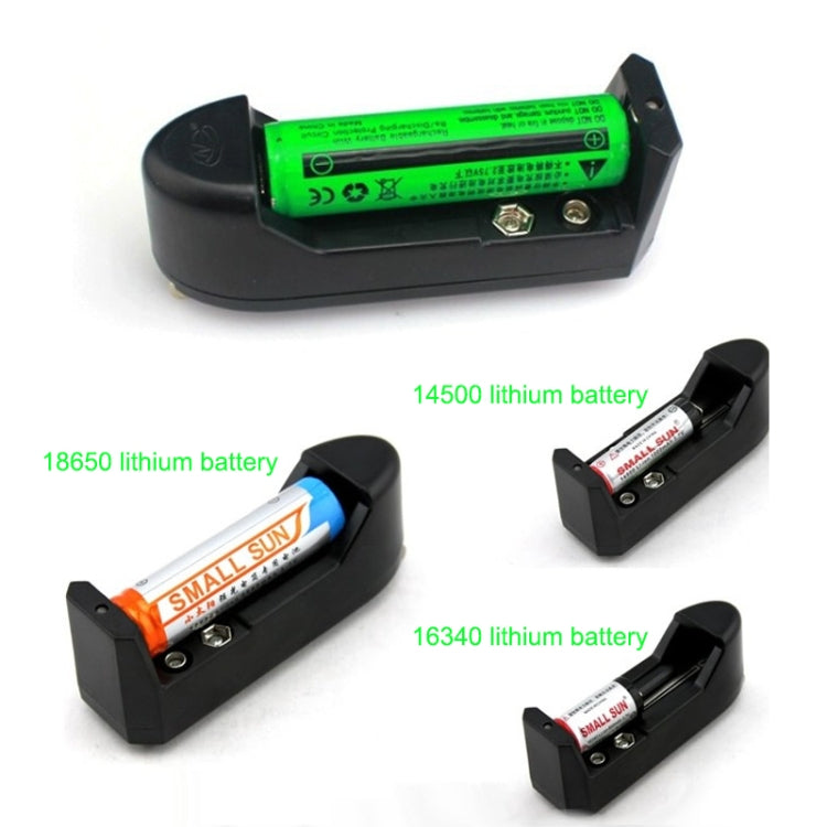 通用AC充電器，支持16340/10440/14500/18650 9V 電池