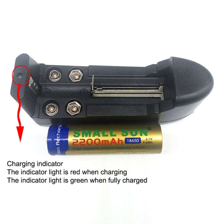 通用AC充電器，支持16340/10440/14500/18650 9V 電池